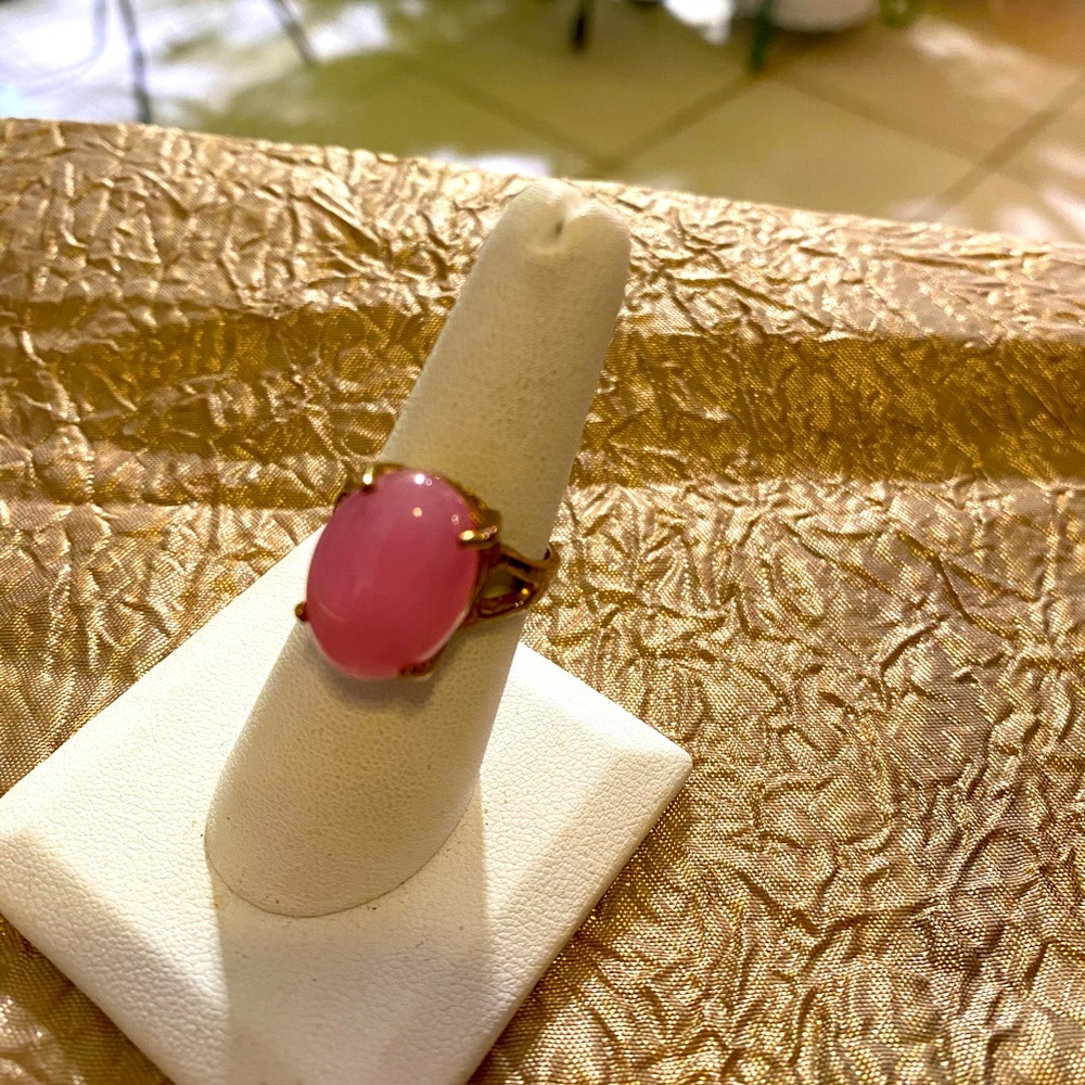 PINK QUARTZ RING - Picture 5 of 5